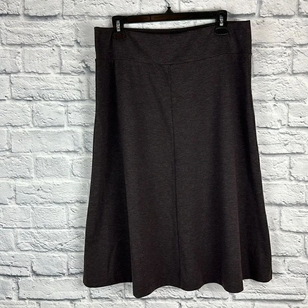 Lands’ End A Line Skirt Midi Size Medium